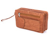 Herrenhandtasche aus braunem Leder Tasche Street